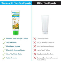 Thumbnail for Mamaearth Awesome Orange Toothpaste For Kids