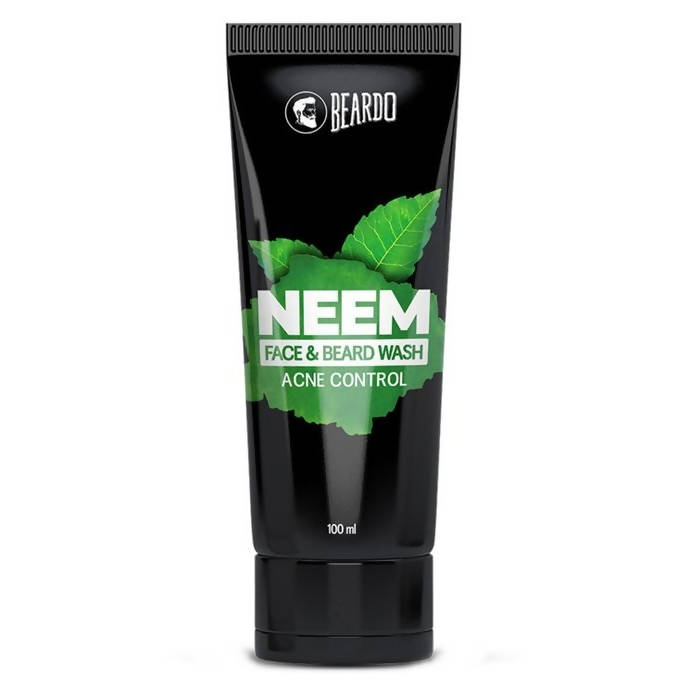 Beardo Neem Face Wash & Beard Wash Acne Control - Distacart