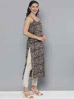 Thumbnail for HERE&NOW Floral Printed Kurta - Distacart