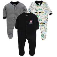 Thumbnail for Daddy - G Rompers/Sleepsuits/Jumpsuit /Night Suits for New Born Babies - Black - Distacart
