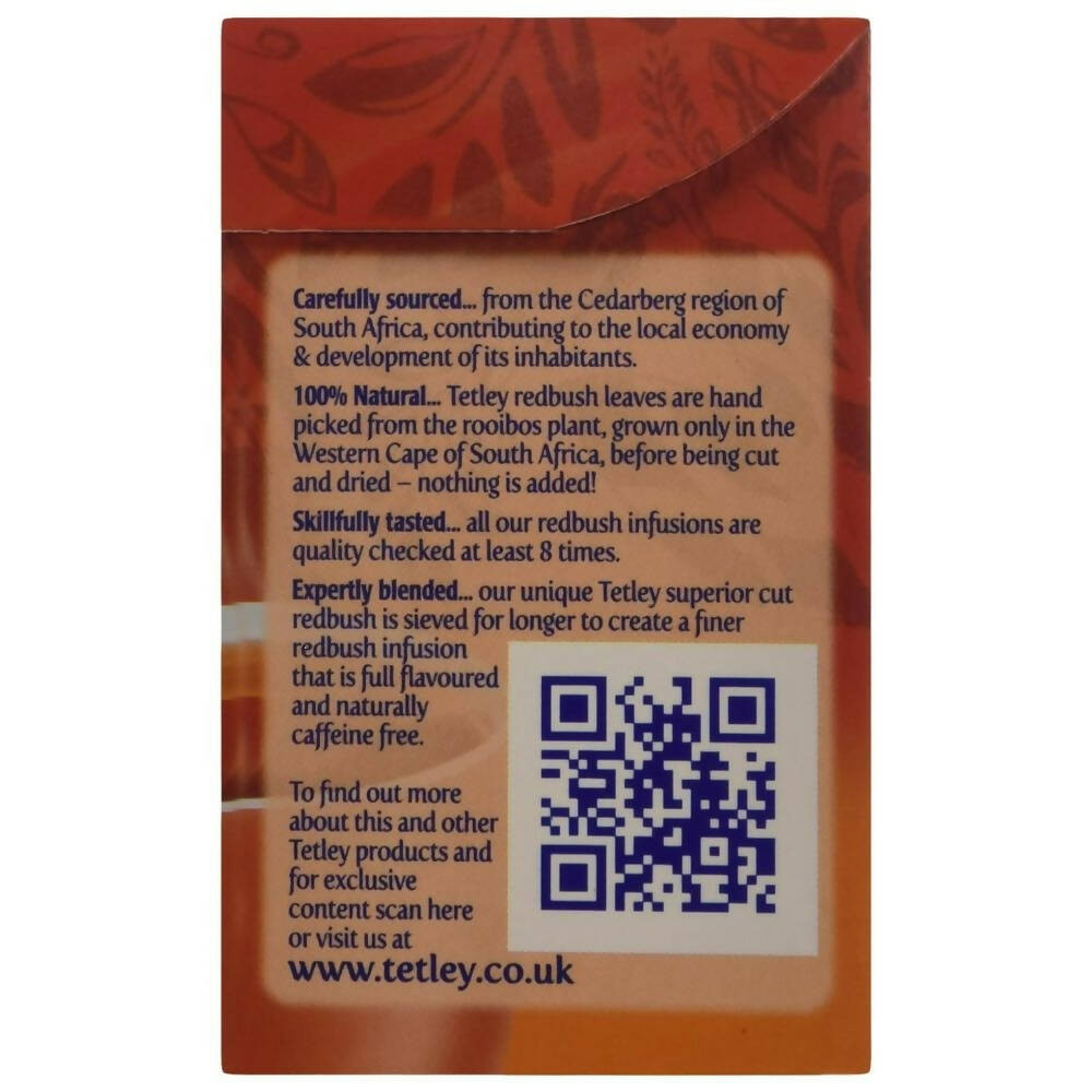 Tetley Redbush Pure Great Test Tea Bags - Distacart