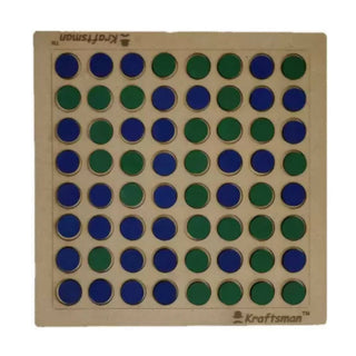 Kraftsman Wooden Reversi Board Game | 2 Players Board Game For All Age Groups - Distacart