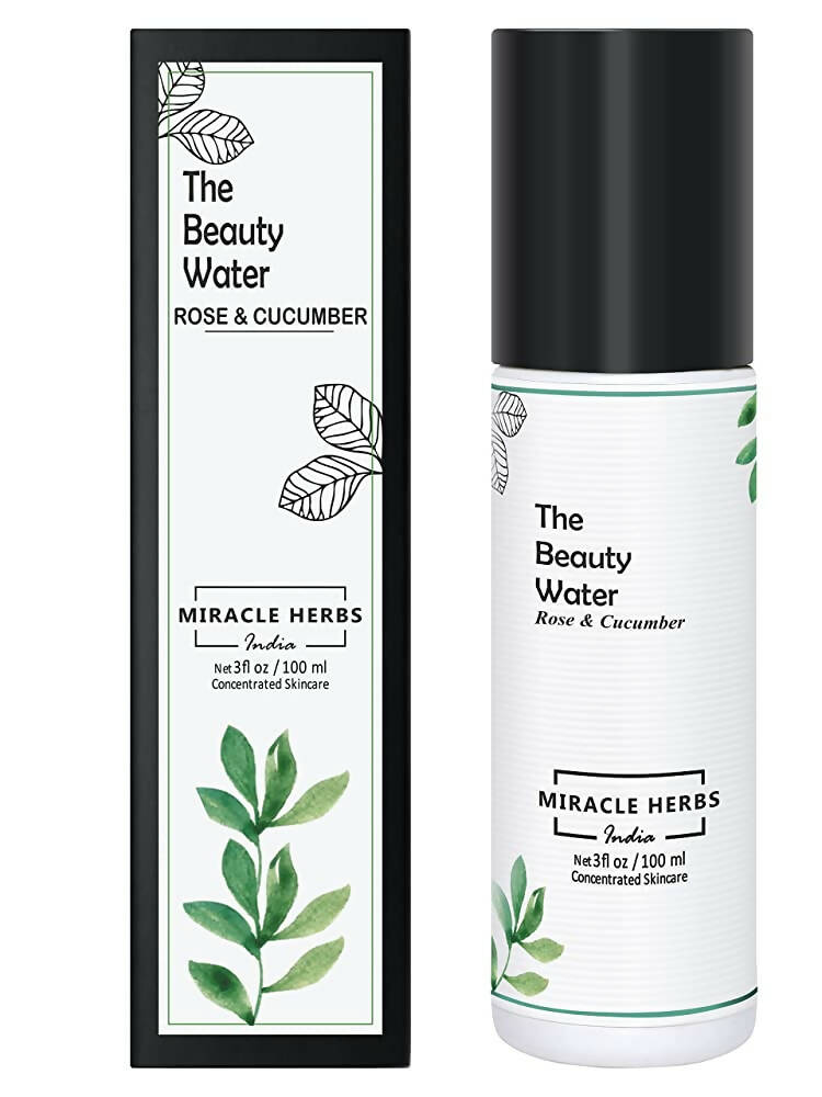 Miracle Herbs the Beauty Water Rose & Cucumber -White - Distacart