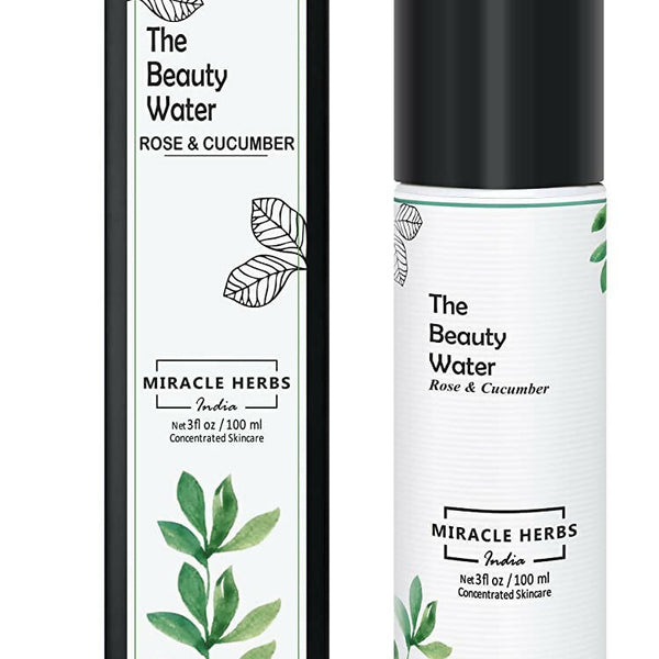 Miracle Herbs the Beauty Water Rose & Cucumber -White - Distacart