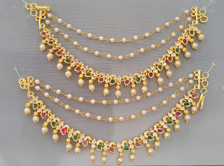 Multicolor Uncuts Earside Pair