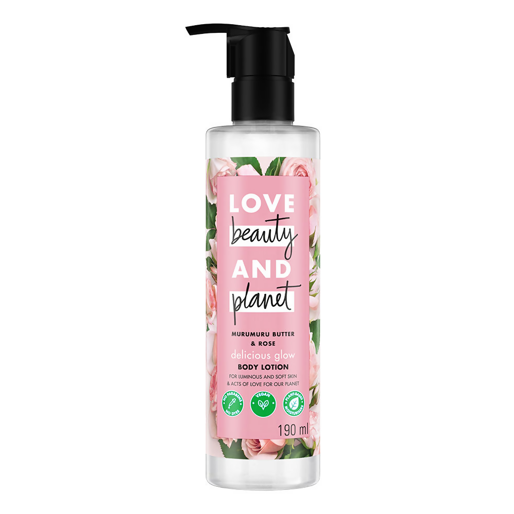 Love Beauty And Planet Murumuru Butter & Rose Body Lotion - Distacart