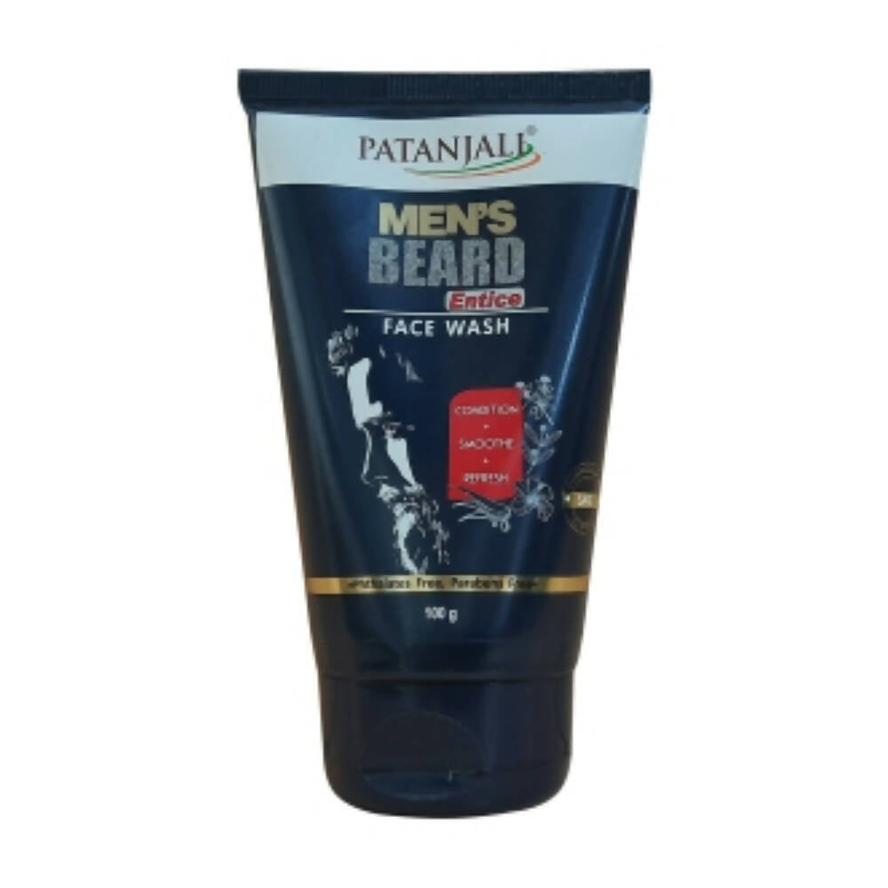 Patanjali Men's Beard Entice Face Wash - Distacart