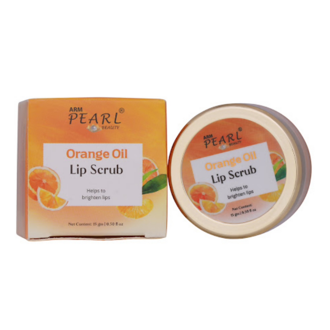 ARM Pearl Beauty Orange oil Lip scrub - Distacart