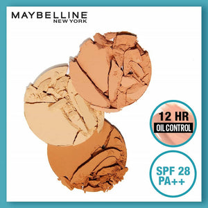 Maybelline New York Fit Me 12Hr Oil Control Compact, 128 Warm Nude (8Gm) - Distacart