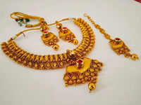 Thumbnail for Gold Plated Bridal Jewelry Set