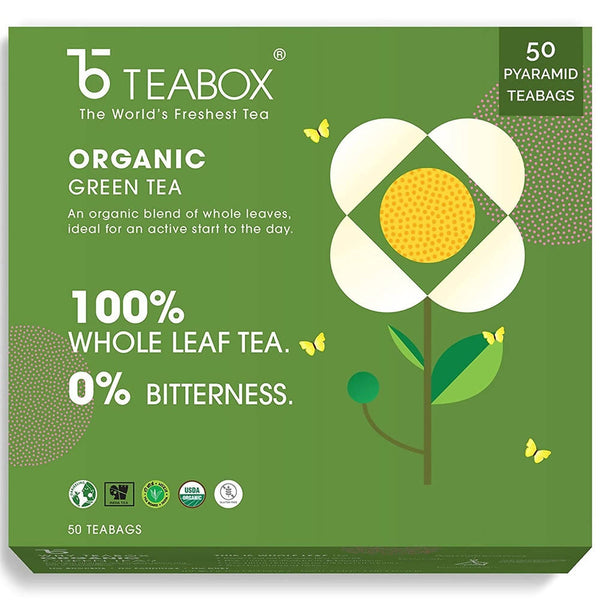Teabox Organic Green Tea Bags