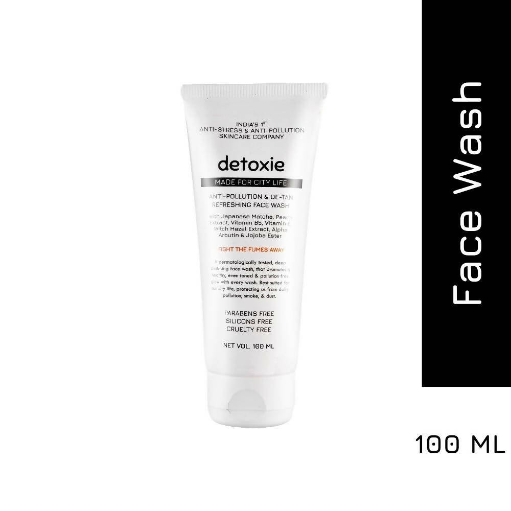 Detoxie Anti-Pollution & De-Tan Refreshing Face Wash - Distacart