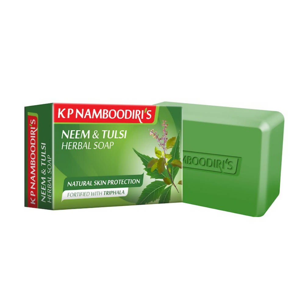 Kp Namboodiri's Neem & Tulsi Herbal Soap - Distacart