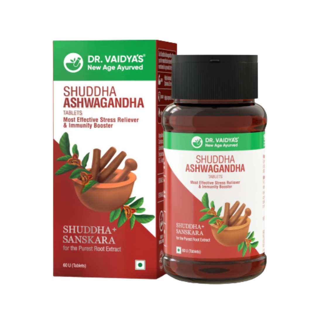 Dr. Vaidya's Shuddha Ashwagandha Tablets - Distacart