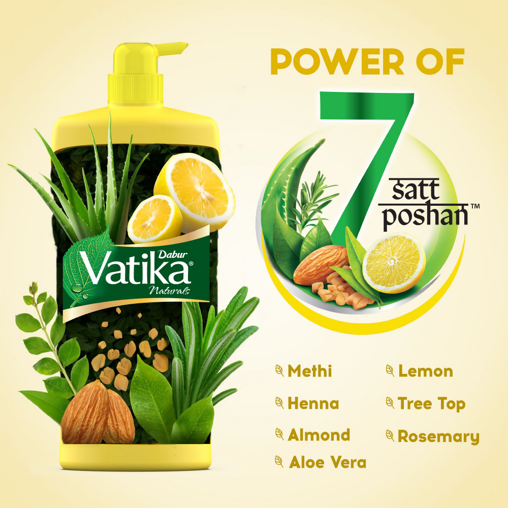 Dabur Vatika Naturals Anti Dandruff Shampoo - Distacart