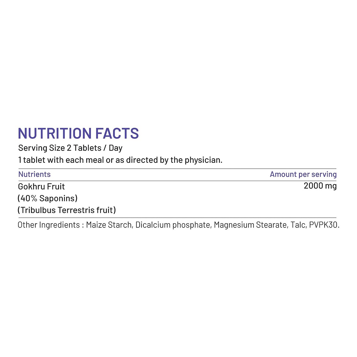 Bliss Welness Gokshura Tablets - Distacart