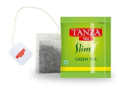 Tanza Tea Slim Green Tea Bags Mint Ginger - Distacart