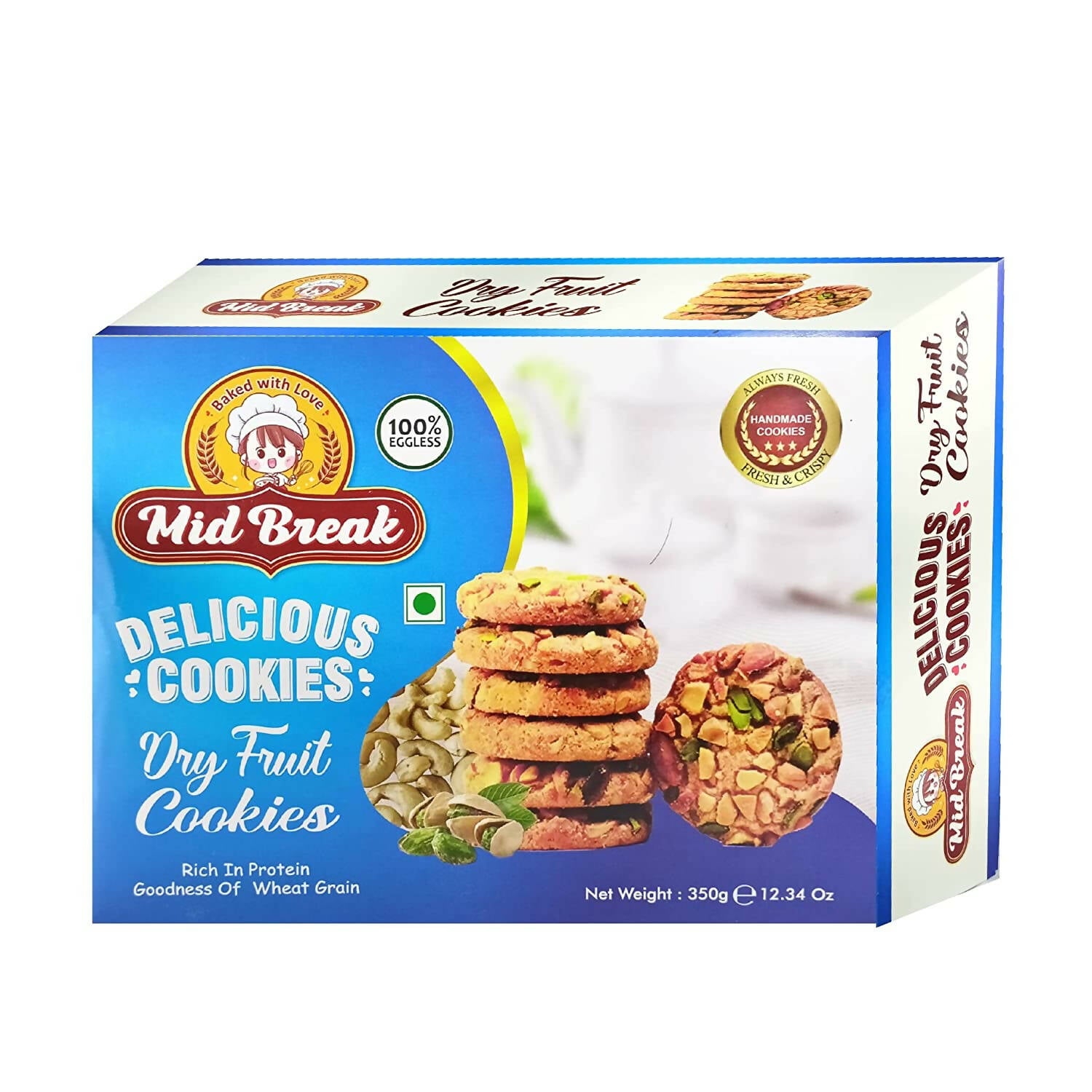 Mid Break Dry Fruit Cookies - Distacart