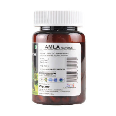 Cipzer Amla Immune Wellness Capsules - Distacart