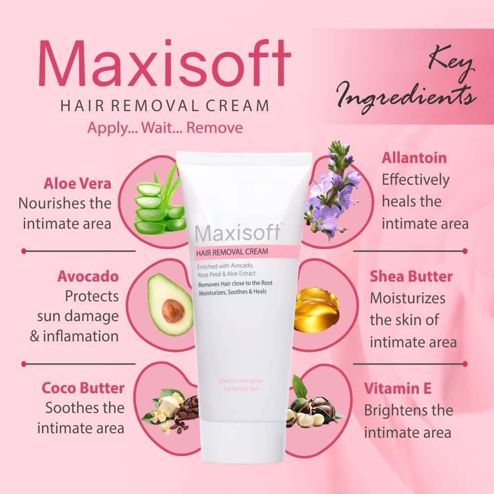 Maxisoft Hair Removal Cream - Distacart