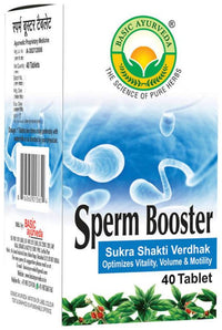 Thumbnail for Basic Ayurveda Sperm Booster Tablets Online