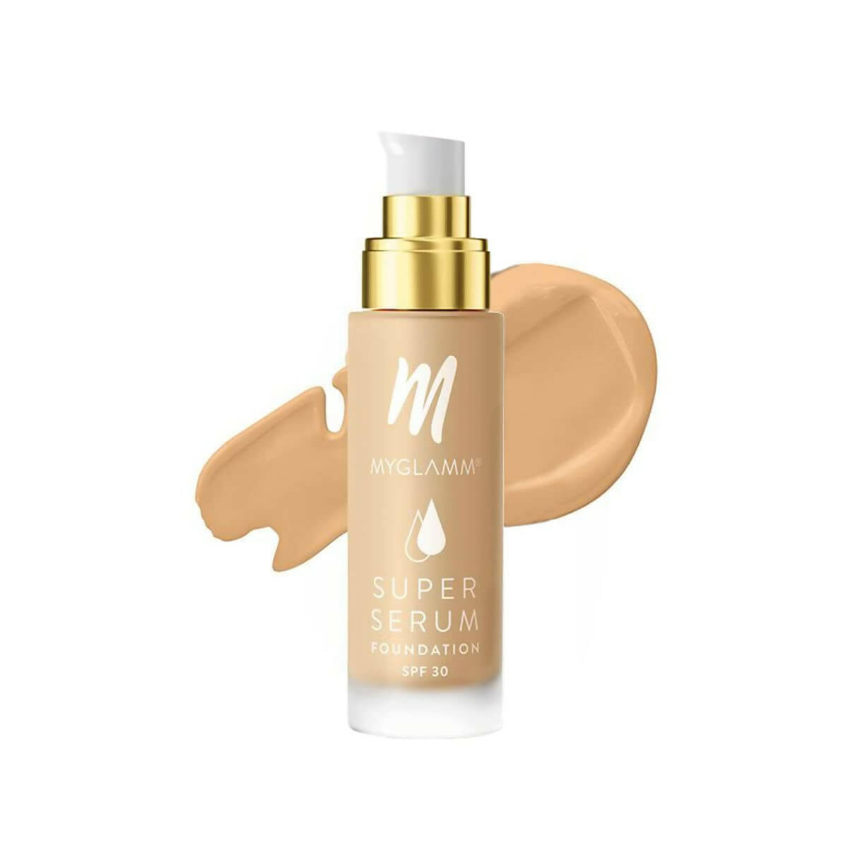 MyGlamm Super Serum Foundation - 201W Crêpe - Distacart