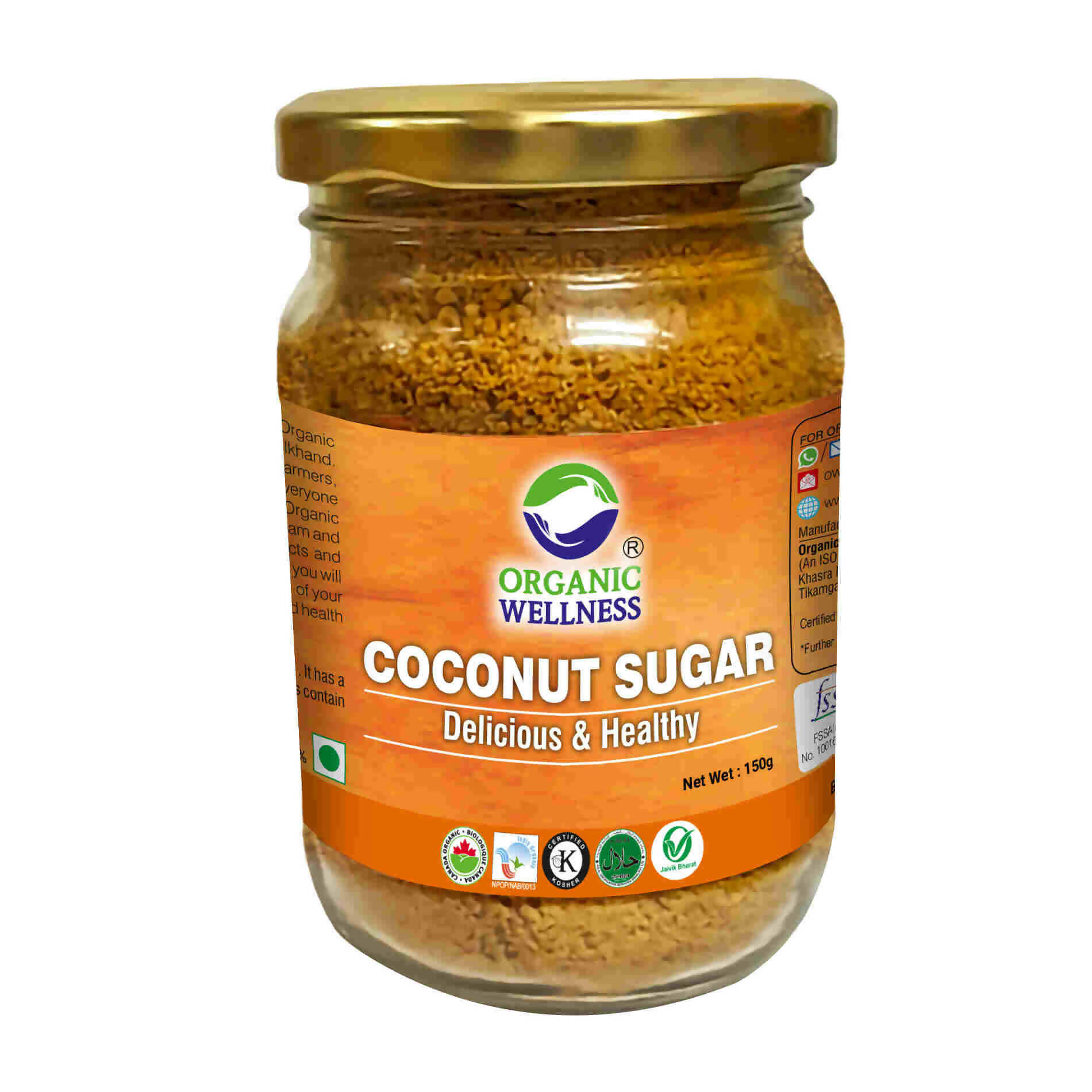 Organic Wellness Coconut Sugar - Distacart