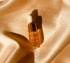 Natural Vibes Ayurvedic Gold Beauty Oil with Gold Flakes - Distacart