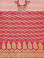 Thumbnail for Mimosa Women's Mysore Silk Pink Saree - Distacart