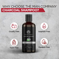 Thumbnail for The Man Company Charcoal Shampoo - Distacart