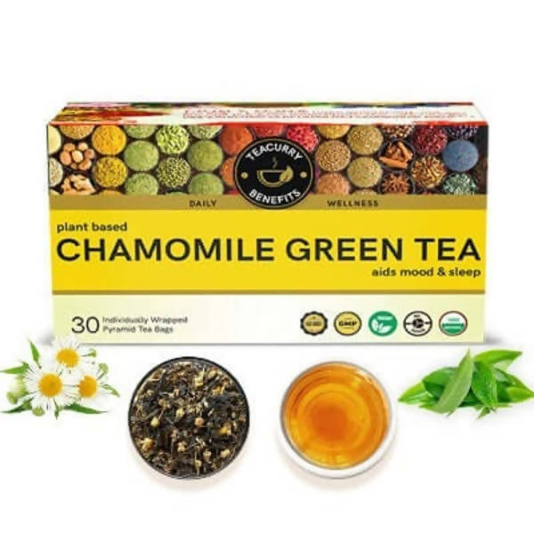 Teacurry Chamomile Green Tea - Distacart