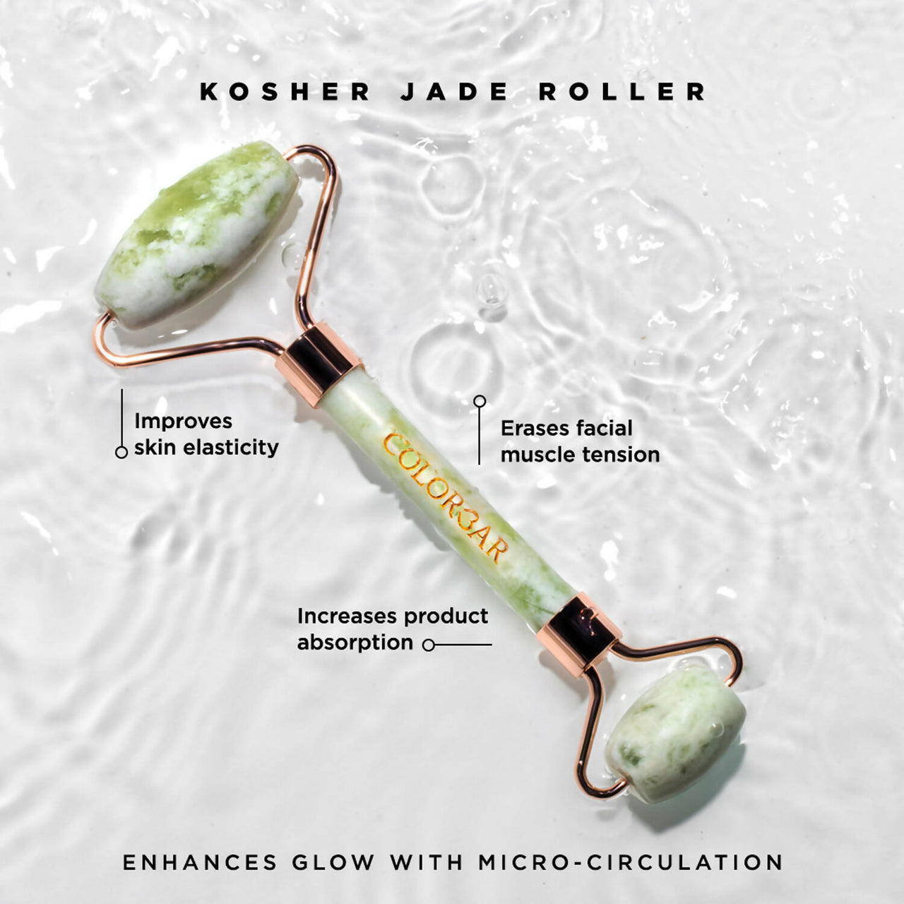 Colorbar Accessories Jade Roller - Distacart