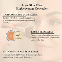 Thumbnail for Aegte Skin Filter High Coverage Concealer - Golden Glow - Distacart