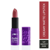 Thumbnail for Plum Butter Crème Matte Lipstick Mauve It Over - 127 (Dusty Rose) - Distacart