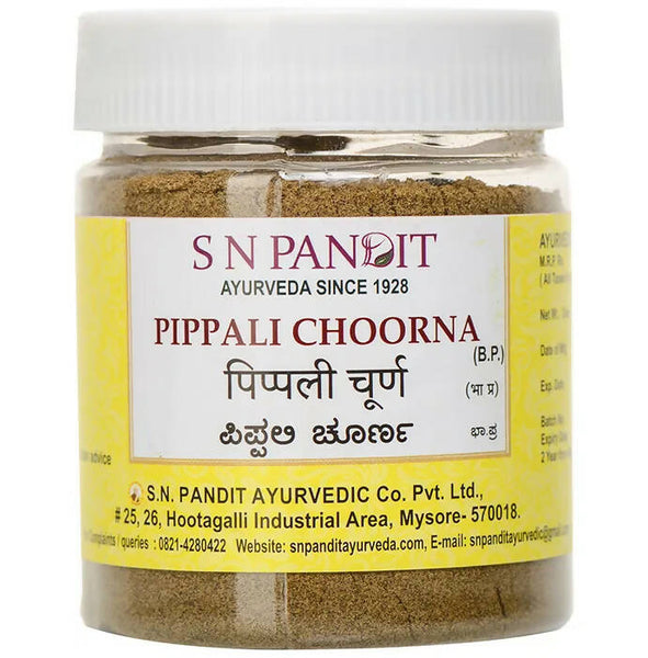 S N Pandit Ayurveda Pippali Choorna - Distacart