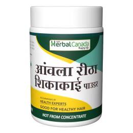 Herbal Canada Amla Reetha Shikakai Churna Powder - Distacart