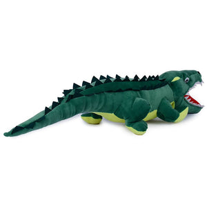 Webby Soft Crocodile with Open Mouth Stuffed Animal Plush Green Toy - 72 cm - Distacart