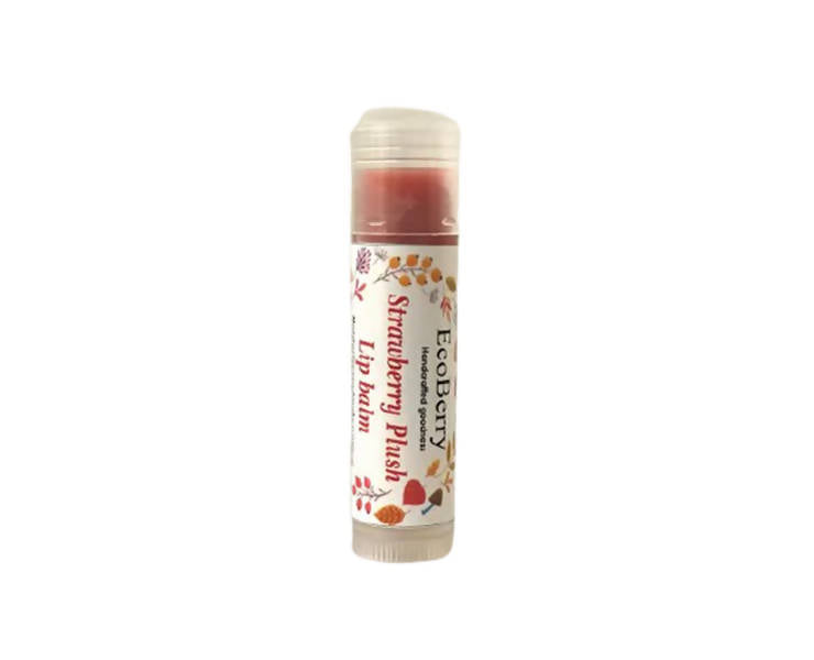 Ecoberry Strawberry Plush Lip Balm