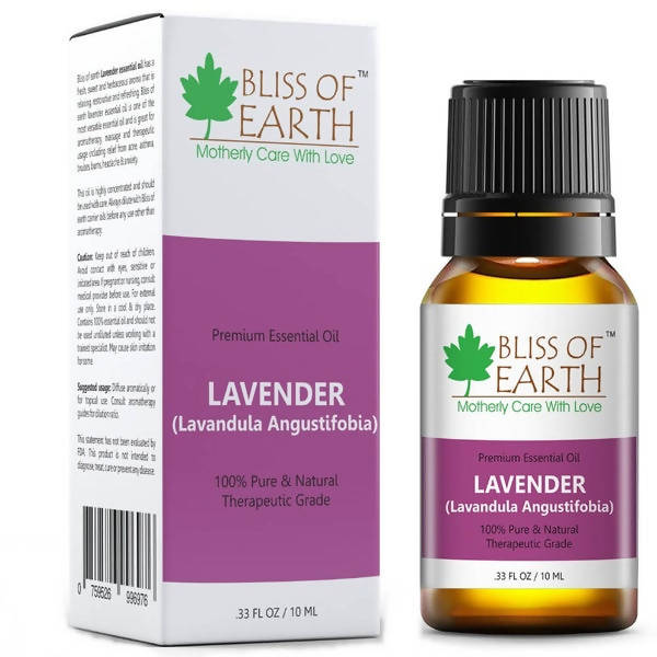 Bliss of Earth Premium Essential Oil Lavender - Distacart