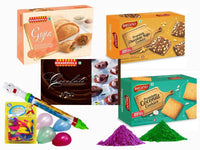 Thumbnail for Bikano Chocolate Baked Bliss With Holi Colors - Distacart