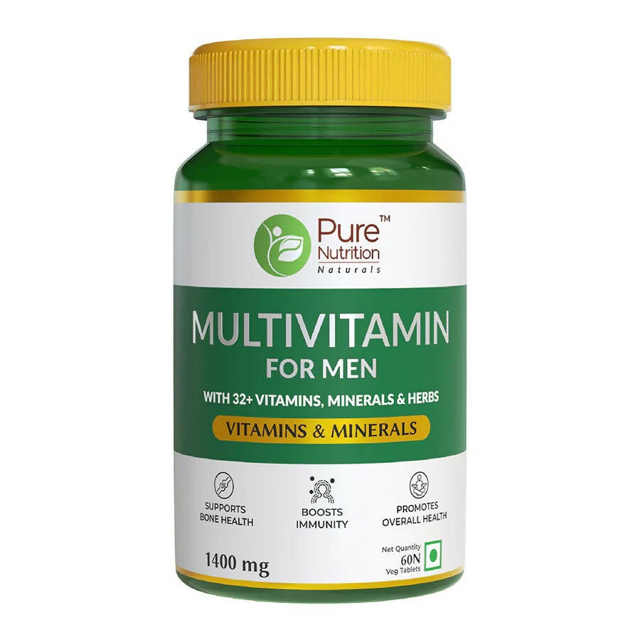 Pure Nutrition Multivitamin For Men Veg Tablets - Distacart