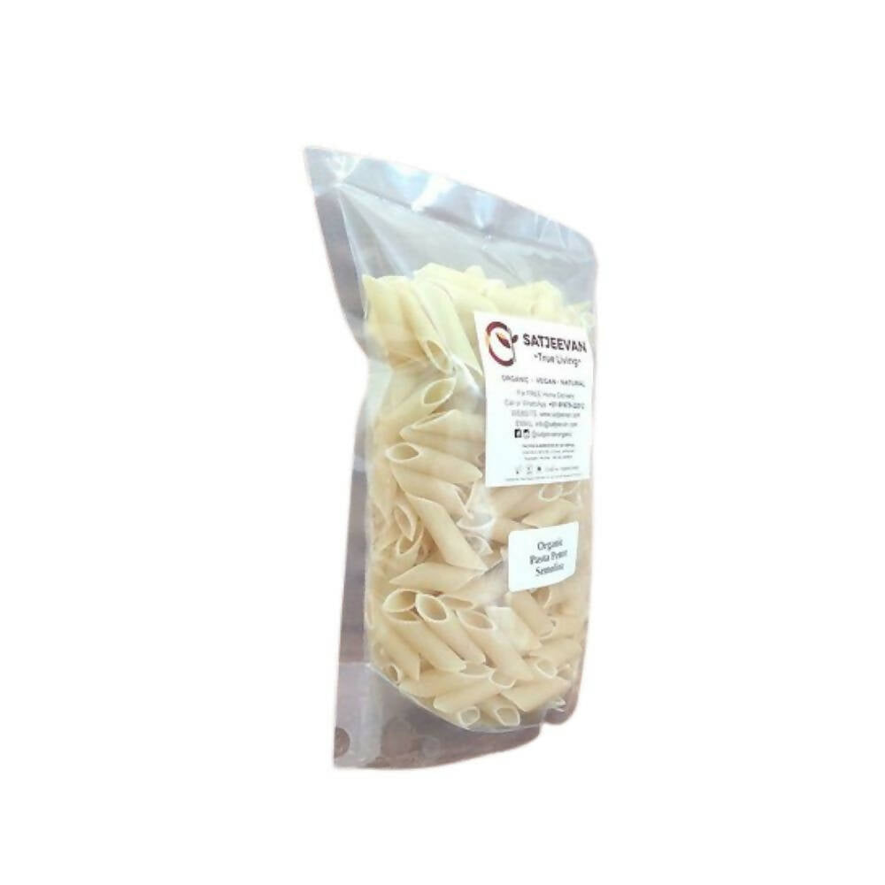 Satjeevan Organic Pasta Penne Durum Semolina - Distacart