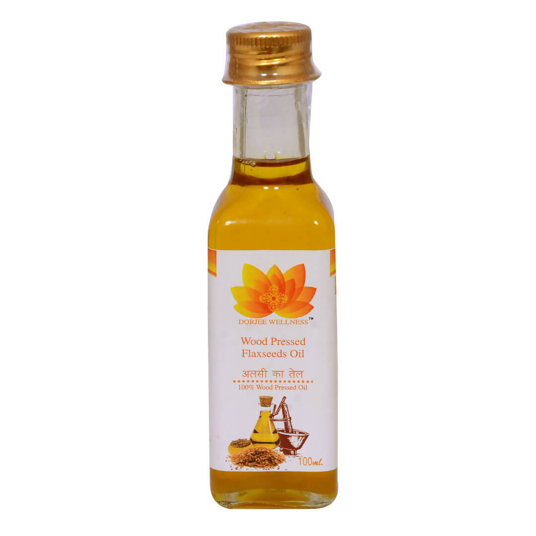 Dorjee Wellness Wood Pressed Flaxseed Oil - Distacart