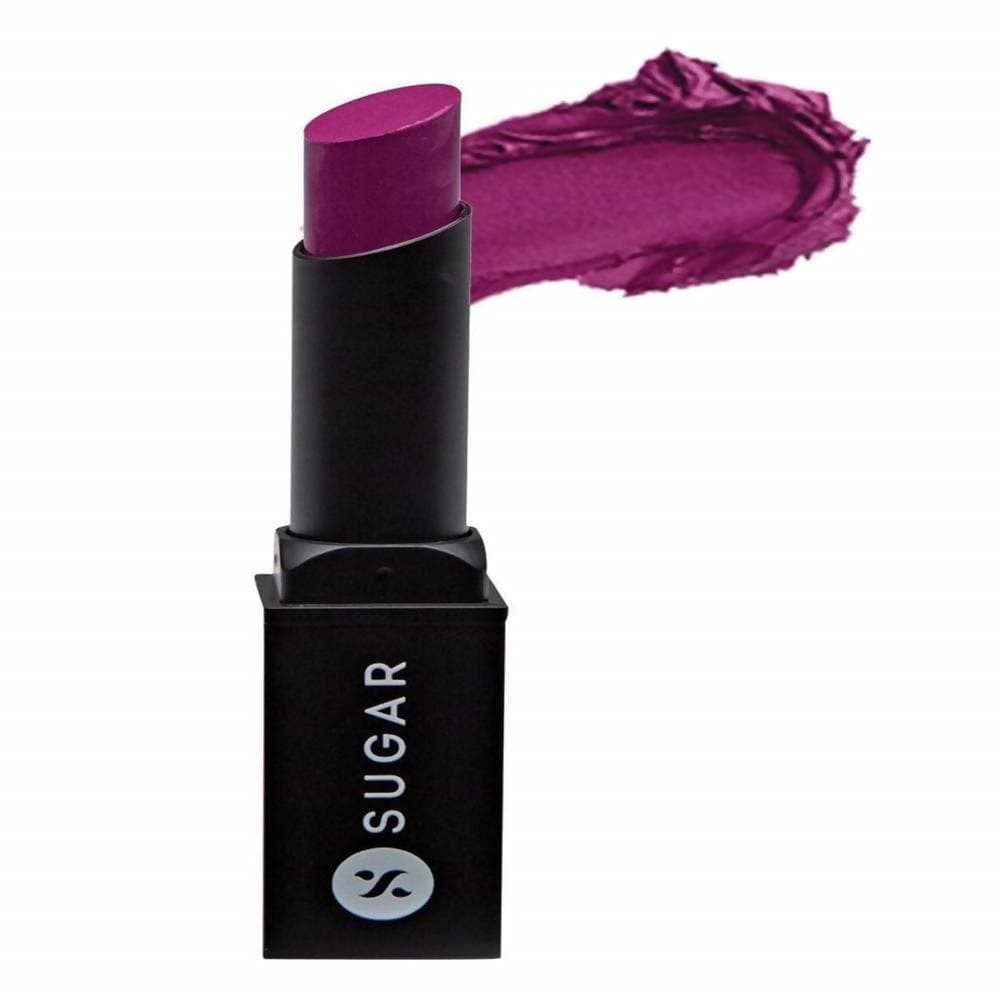 Sugar Never Say Dry Creme Lipstick - Dialm For Magenta (Deep Magenta Purple) 