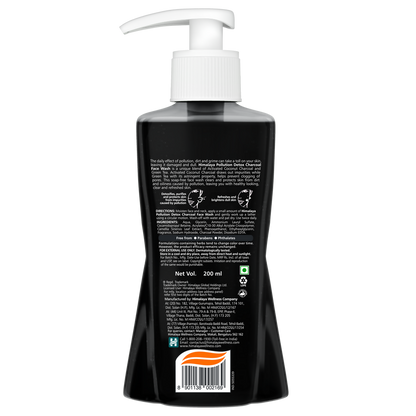 Himalaya Herbals Pollution Detox Charcoal Face Wash - Distacart