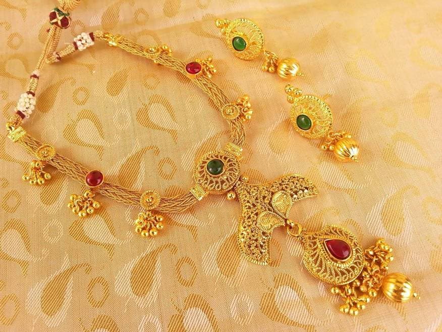 Kemp Designer Multicolored Necklace Set