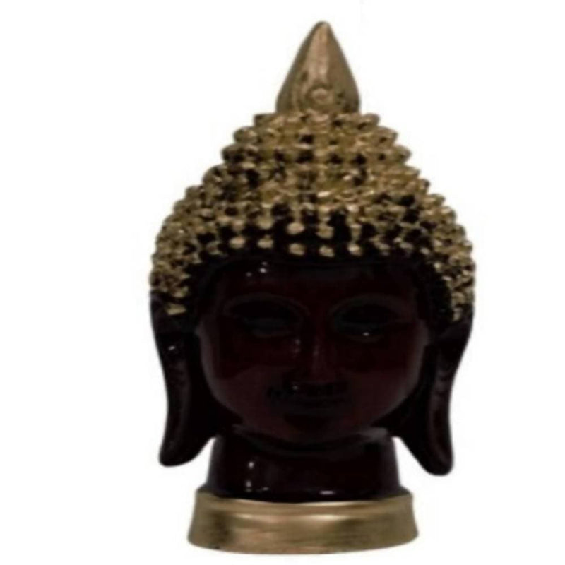 Puja N Pujari Buddha Face Golden Head