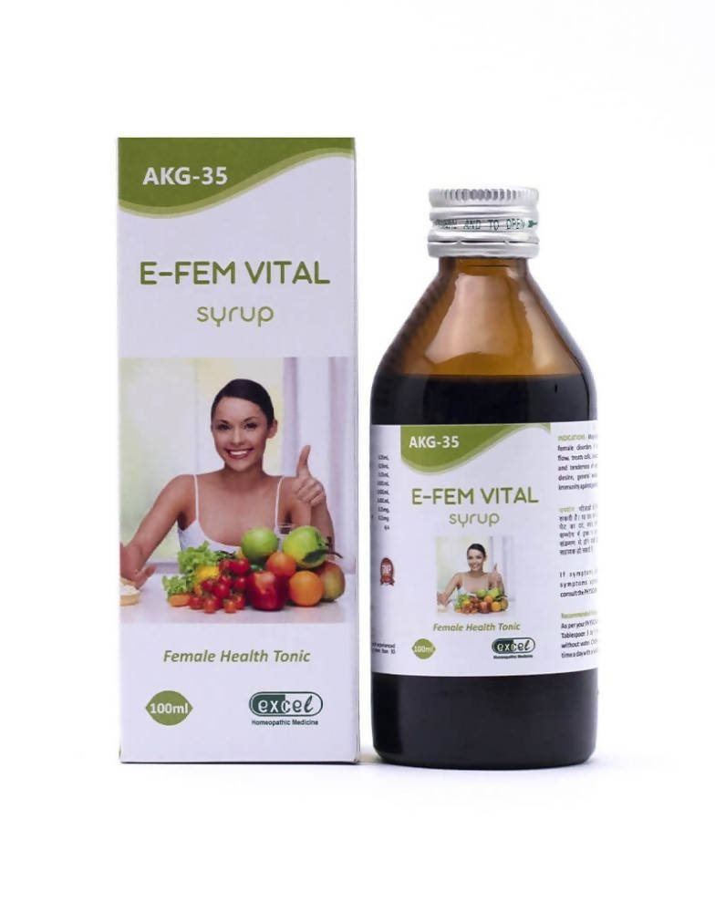 Excel Pharma E-Fem Vital Syrup