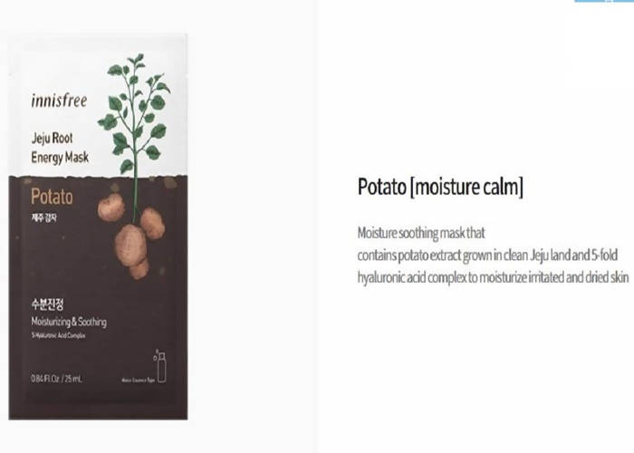 Jeju Root Energy Mask - Potato