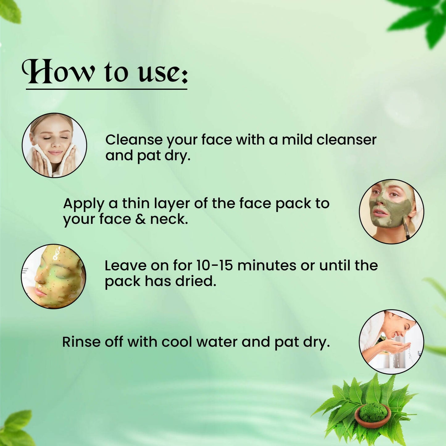 NutriGlow Neem & Tulsi Face Pack - Distacart
